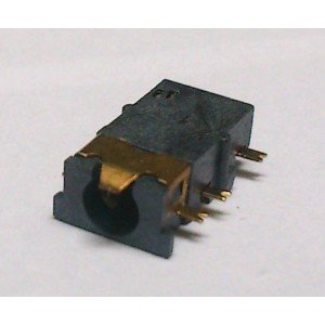 Conector Jack Smd PJ-31060-5 (1,0) 3,5mm 6T Dourado Conector Jack Smd PJ-31060-5 (1,0) 3,5mm 6T Dourado