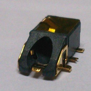 Conector Jack Smd PJ-6B1004 6T Dourado Conector Jack Smd PJ-6B1004 6T Dourado