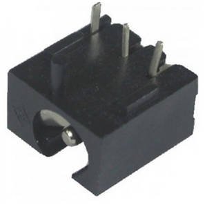 Jack J4 Pino 2,1mm X 5,5mm Para Placa 3 Terminais Jack J4 Pino 2,1mm X 5,5mm Para Placa 3 Terminais