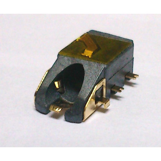 Conector Jack Smd PJ-6B1001 (1,0) Dourado Conector Jack Smd PJ-6B1001 (1,0) Dourado
