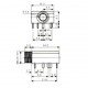 Jack J2 Estéreo Para Placa Com Rosca PJ-324M Jack J2 Estéreo Para Placa Com Rosca PJ-324M