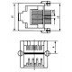 Jack RJ45 8P6C Para Placa (YH55-05)
