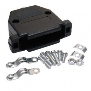 Capa Para Conector DB37 Plástica Kit Curto Preto Com 50 Pçs Capa Para Conector DB37 Plástica Kit Curto Preto Com 50 Pçs