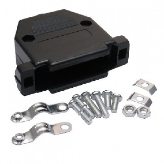 Capa Para Conector DB37 Com Kit Curto Preto/Cinza Capa Para Conector DB37 Com Kit Curto Preto/Cinza