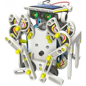 Robô 13 em 1 Energia Solar - Kit Robótica Educacional Robô 13 em 1 Energia Solar - Kit Robótica Educacional