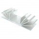Dissipador 183005/40 (KM1222/40) Com Furo TO-220 Dissipador 183005/40 (KM1222/40) Com Furo TO-220