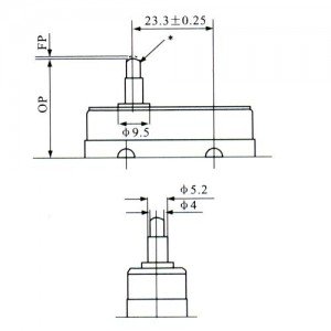 Chave Micro Switch KW15GD-B