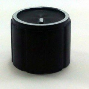 Knob AD-150 Preto Com Parafuso Knob AD-150 Preto Com Parafuso