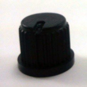 Knob AD-208 Preto Com Parafuso Knob AD-208 Preto Com Parafuso
