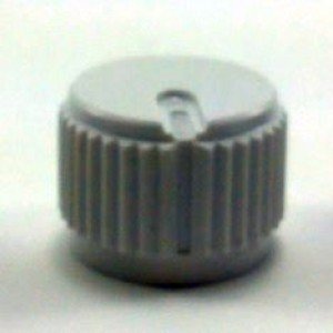 Knob AD-215 Branco Com Parafuso