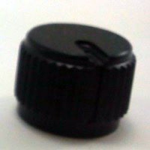 Knob AD-215 Preto Com Parafuso
