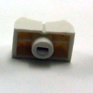 Knob AD-31F Branco Deslizante Knob AD-31F Branco Deslizante
