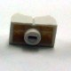 Knob AD-31F Branco Deslizante Knob AD-31F Branco Deslizante