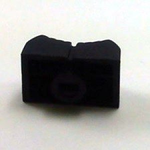 Knob AD-31F Preto Deslizante Knob AD-31F Preto Deslizante