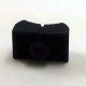 Knob AD-31F Preto Deslizante Knob AD-31F Preto Deslizante