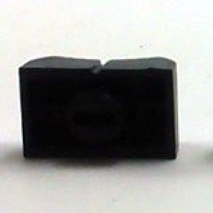 Knob AD-31P Preto Deslizante Knob AD-31P Preto Deslizante