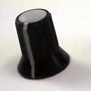 Knob AD-110 Cinza Para Eixo Estriado Knob AD-110 Cinza Para Eixo Estriado
