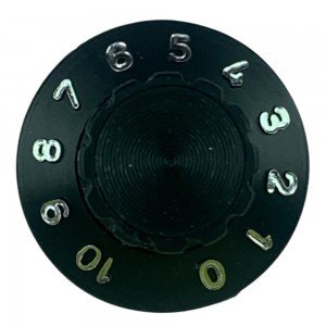 Knob AD-1426 Preto Numerado Com Parafuso Knob AD-1426 Preto Numerado Com Parafuso