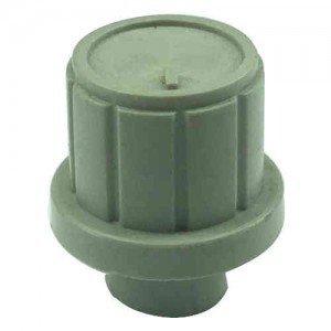 Knob AD-159 Cinza Para Eixo Estriado