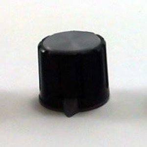 Knob AD-198 Cinza Com Saia Indicadora Com Parafuso Knob AD-198 Cinza Com Saia Indicadora Com Parafuso