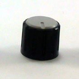 Knob AD-198 Cinza Sem Saia Indicadora Com Parafuso Knob AD-198 Cinza Sem Saia Indicadora Com Parafuso