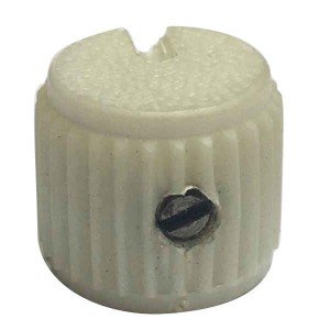 Knob AD-205 Branco Com Parafuso Knob AD-205 Branco Com Parafuso