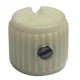 Knob AD-205 Branco Com Parafuso