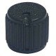 Knob AD-205 Preto Com Parafuso Knob AD-205 Preto Com Parafuso