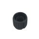 Knob AD-205 Preto Para Eixo Estriado