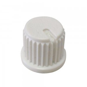 Knob AD-208 Branco Com Parafuso Knob AD-208 Branco Com Parafuso