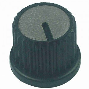 Knob AD-209 Cinza Para Eixo Estriado Knob AD-209 Cinza Para Eixo Estriado
