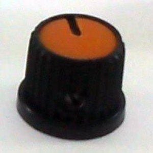 Knob AD-209 Laranja Com Parafuso Knob AD-209 Laranja Com Parafuso