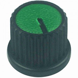 Knob AD-209 Verde Para Eixo Estriado Knob AD-209 Verde Para Eixo Estriado