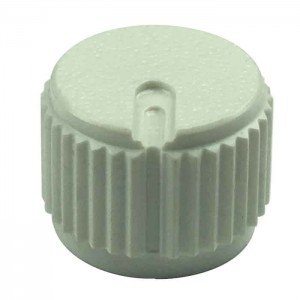 Knob AD-215 Branco Para Eixo Estriado