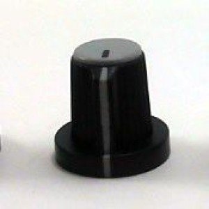 Knob AD-23N Cinza Para Eixo Estriado