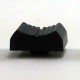 Knob AD-31P Preto Deslizante Knob AD-31P Preto Deslizante