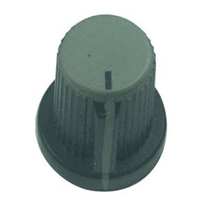 Knob AD-33 Cinza Para Eixo Estriado Knob AD-33 Cinza Para Eixo Estriado