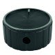 Knob AD-523 Preto Com Parafuso