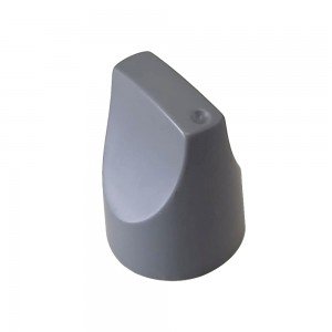 Knob AD Chanfrado UNIC Cinza Para Eixo Liso Ou Estriado Knob AD Chanfrado UNIC Cinza Para Eixo Liso Ou Estriado