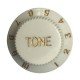 Knob De Tonalidade Branco Para Guitarra/Violão Knob De Tonalidade Branco Para Guitarra/Violão
