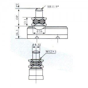 Chave Micro Switch KW-15GQ-B