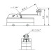 Chave Micro Switch KW15GW22-B Com Aste Longa e Roda Chave Micro Switch KW15GW22-B Com Aste Longa e Roda