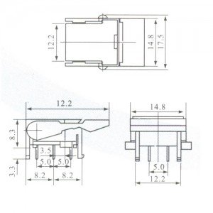 Chave Micro Switch KW9