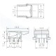 Chave Micro Switch KW9 Chave Micro Switch KW9