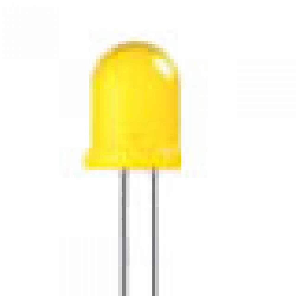 Led Amarelo Difuso 8mm