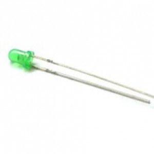Led Verde Difuso 5mm Pacote com 1000 Peças Led Verde Difuso 5mm Pacote com 1000 Peças