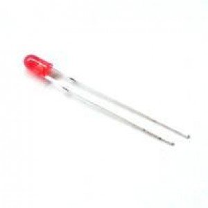 Led Vermelho Difuso 3mm Led Vermelho Difuso 3mm
