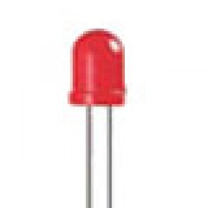 Led Vermelho Difuso 8mm Led Vermelho Difuso 8mm