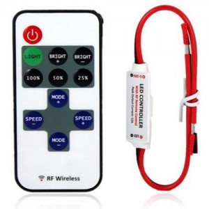 Controlador De Fita De Led Por RF - Modelo RF-DC Controlador De Fita De Led Por RF - Modelo RF-DC