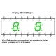 Display De Led Verde Catodo Duplo HS-5202AG Display De Led Verde Catodo Duplo HS-5202AG